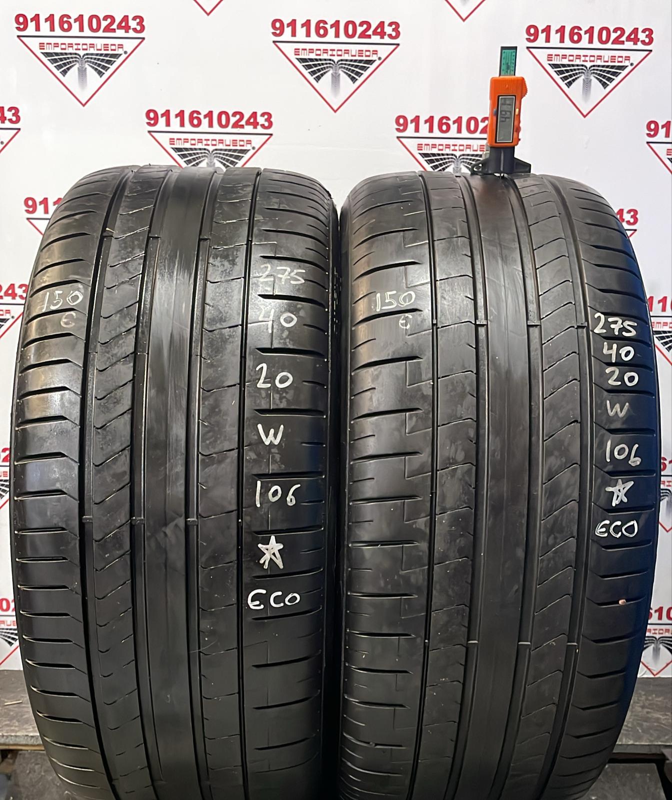 PIRELLI PZERO USADO ECONOMICO  275/40 R20 106 W